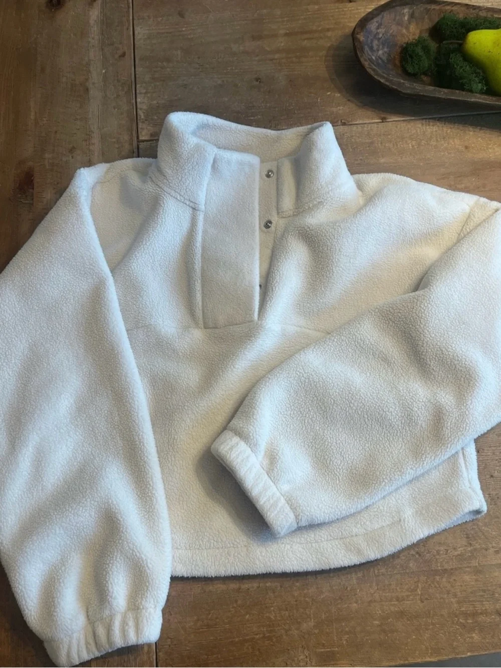 Athleta micro fleece pullover